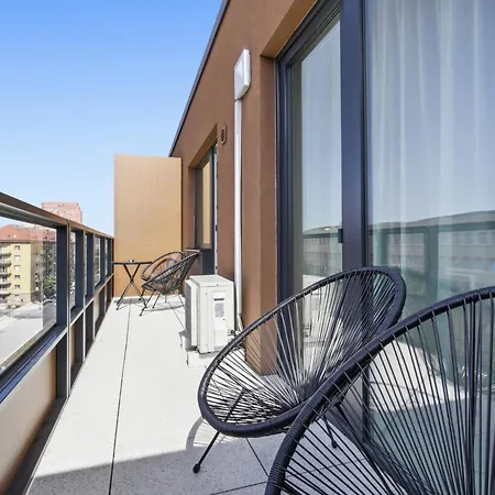 Apartamento Lam Brick - Parking Free - Ac - Terrace