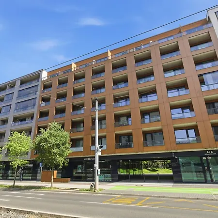 Lam Brick - Parking Free - Ac - Terrace Apartamento Bratislava